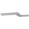Ekena Millwork 2 3/4"H x 1 1/2"P x 3 1/8"F x 94 1/2"L Piedmont Crown Moulding MLD02X01X03PI - alternate 10